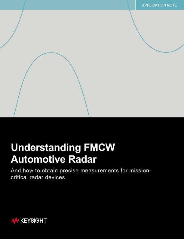 Understanding Fmcw Automotive Radar Pdf Asset Page Keysight